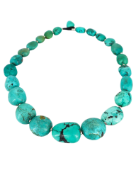 Y-ORİJİNAL TURKUAZ BONCUK KOLYE