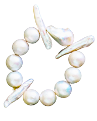 BAROK İNCİ VURGULU BİLEKLİK