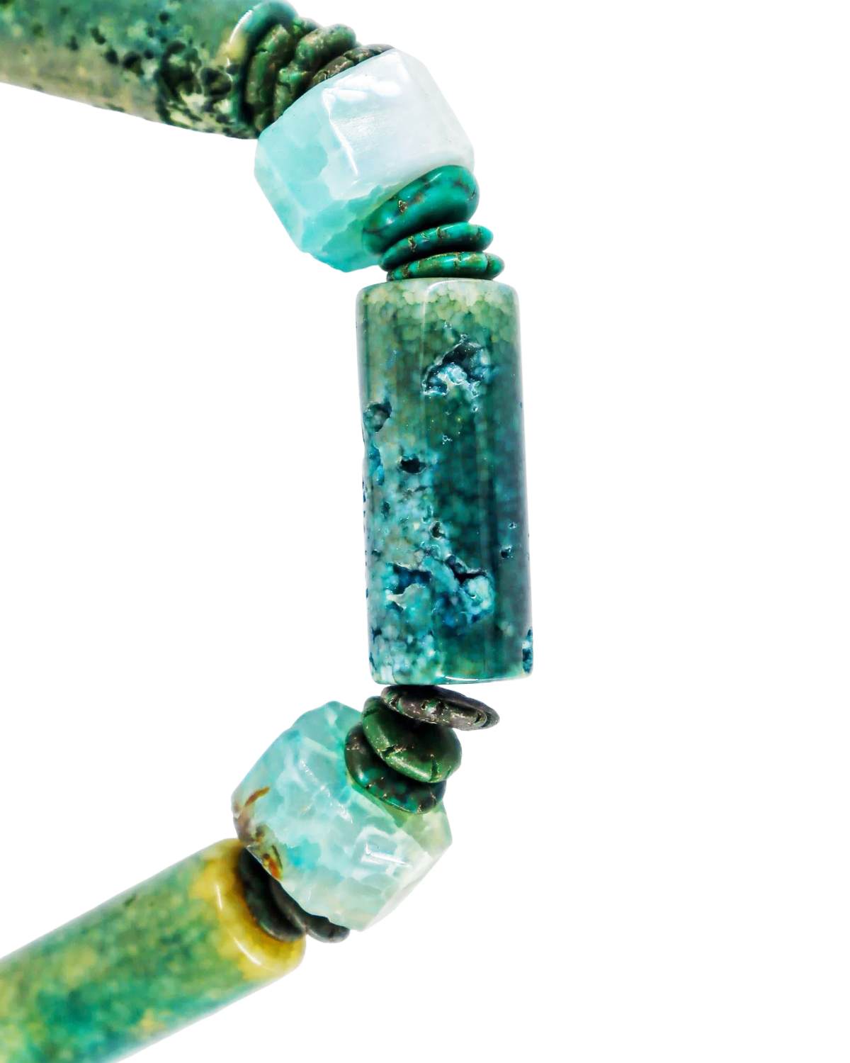 Y-İRİ BONCUKLU AKİK KOLYE