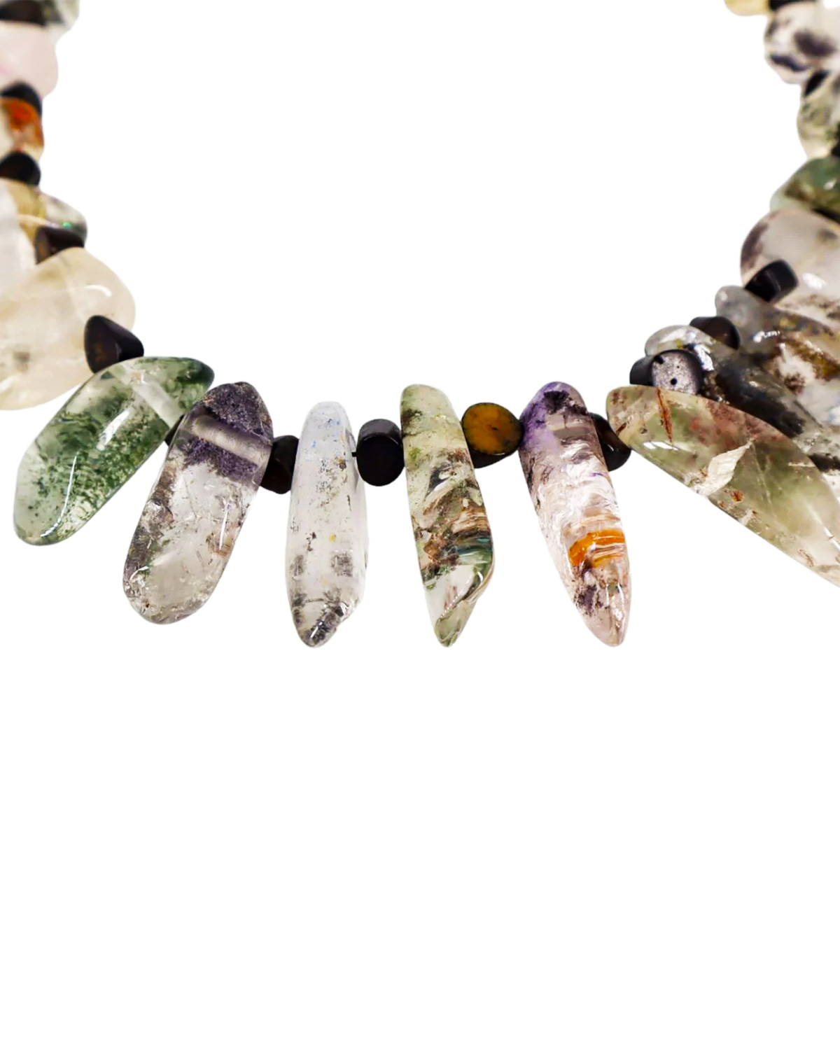 RUTİL KUVARS OTANTİK KOLYE