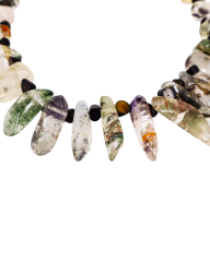 RUTİL KUVARS OTANTİK KOLYE