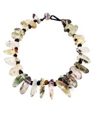 RUTİL KUVARS OTANTİK KOLYE