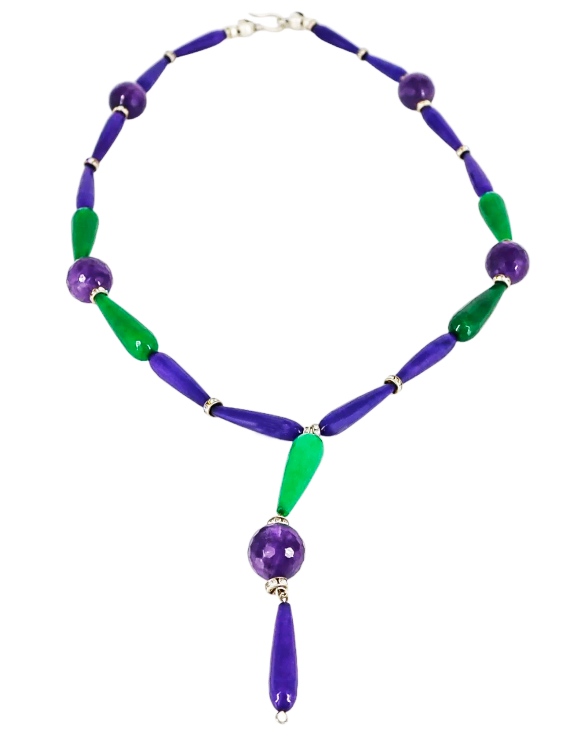 Y-YEŞİM TAŞLI PANDANTİF KOLYE