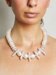 Y-ESSENTIAL BAROK İNCİ KOLYE