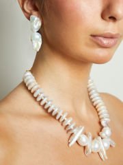 Y-ESSENTIAL BAROK İNCİ KOLYE