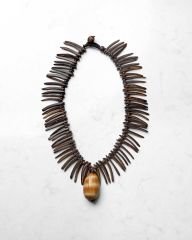 Y-DOĞAL DENİZ KABUKLU COCONUT KOLYE