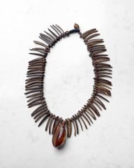 Y-DOĞAL DENİZ KABUKLU COCONUT KOLYE