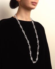 Y-CYRSTAL QUARTZ UZUN KOLYE