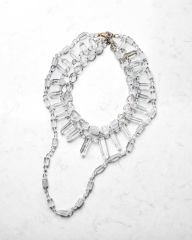 CYRSTAL QUARTZ UZUN KOLYE
