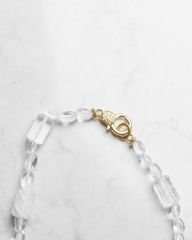 Y-CYRSTAL QUARTZ UZUN KOLYE