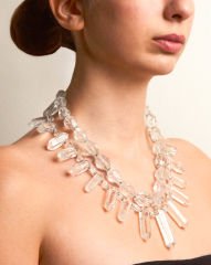 CRYSTAL QUARTZ PURE ENERGY KOLYE