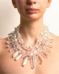 Y-CRYSTAL QUARTZ PURE ENERGY KOLYE