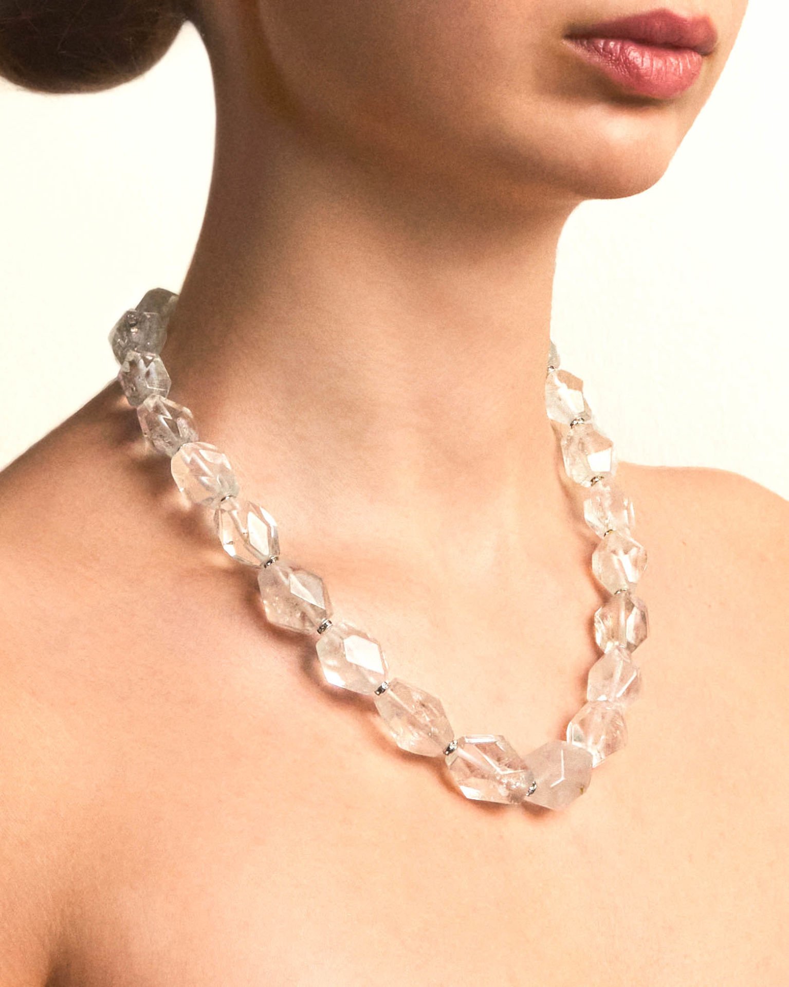 Y-CRYSTAL QUARTZ PURE ENERGY KOLYE