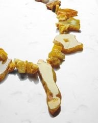 Y-AGATE VE DRUZY QUARTZ PANDANTİF KOLYE