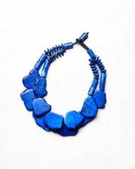 Y-QUEEN OF PERSIA LAPIS LAZULI CHOKER KOLYE