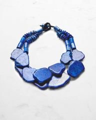 Y-QUEEN OF PERSIA LAPIS LAZULI CHOKER KOLYE