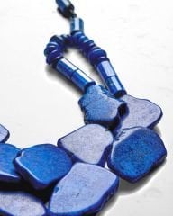 Y-QUEEN OF PERSIA LAPIS LAZULI CHOKER KOLYE