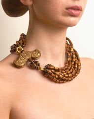 SİNEMEKİ WOOD, COCONUT VE ANCIENT WOOD TILSIM CHOKER