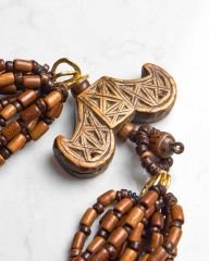 Y-SİNEMEKİ WOOD, COCONUT VE ANCIENT WOOD TILSIM CHOKER