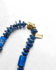 Y-LAPİS LAZULİ & KYANİT UZUN KOLYE