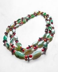 Y-AGATE, CORAL, TURKUAZ KOLYE