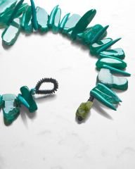 Y-AGATE & CORAL PRENSES KOLYE