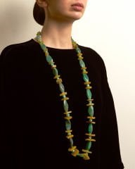 Y-AGATE NAZARLIKLI KOLYE