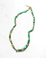 Y-AGATE NAZARLIKLI KOLYE