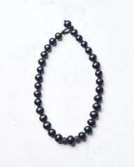 Y-BLACK PEARL VE HEMATİT CHOKER KOLYE