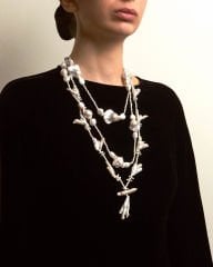 Y-BAROK VE SIRA İNCİLİ STATEMENT UZUN KOLYE