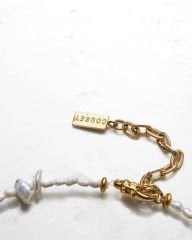 Y-CHICKEN FEET VE BAROK PEARL TASARIM KOLYE