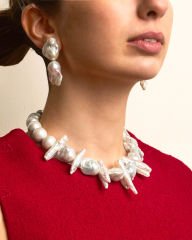 BAROK PEARL CHOKER KOLYE