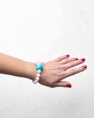 Y-AGATE TAŞLI BAROK PEARL BİLEZİK