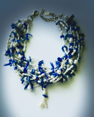 Y-THALASSA KATMANLI PANDANTİF KOLYE