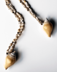 Y-PELAGIA  ORGANİK DENİZ YILDIZI VE DENİZ KABUKLU KOLYE