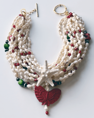 Y-APHRODITE’S SHELL MERCAN VE DENİZ KABUKLU KOLYE