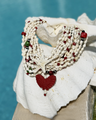 Y-APHRODITE’S SHELL MERCAN VE DENİZ KABUKLU KOLYE