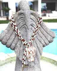 Y-OCEANIC CODE ASPİR AĞACI VE DENİZ KABUKLU KOLYE