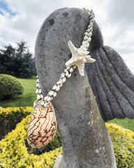 Y-SIRENULA DENİZ KABUKLU KOLYE