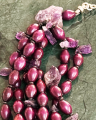 Y-AURORA VIOLETA CHOKER KOLYE