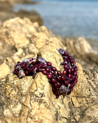 Y-AURORA VIOLETA CHOKER KOLYE