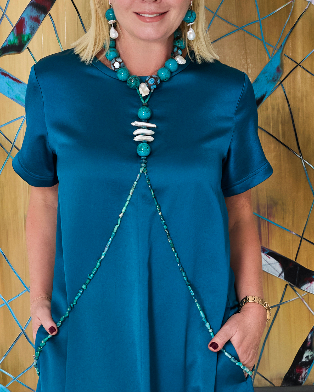 Y-AQUA IMPERIA BODY NECKLACE