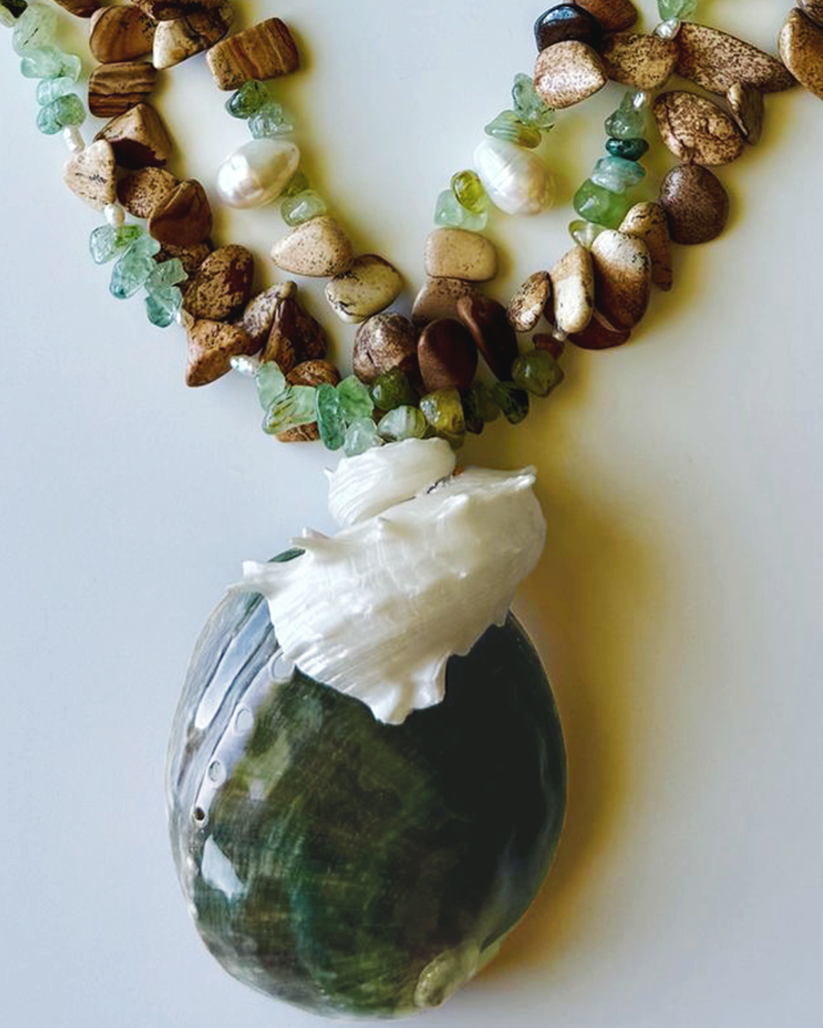 Y-SERENITY DENİZ KABUKLU KOLYE