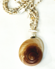 Y-DENİZ KABUKLU İNCİ KOLYE