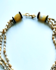 Y-DENİZ KABUKLU KISA KOLYE