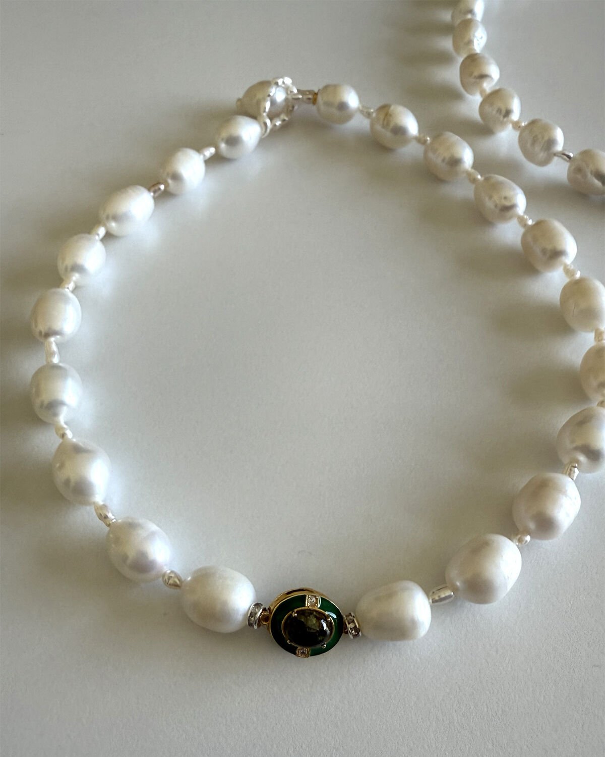 Y-PEARL&JADE PRENSES KOLYE