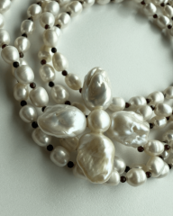 ?-AURRORA BLOSSOM DİZİ İNCİ KOLYE