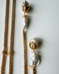 Y-ZİNCİRLİ PANDANTİF KOLYE