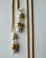 Y-ZİNCİRLİ PANDANTİF KOLYE