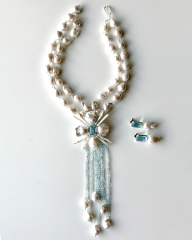 Y-AURORA BLOSSOM PLUS PÜSKÜLLÜ CHOKER KOLYE